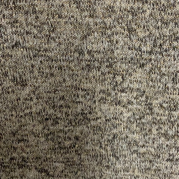 Girls fit and flare tan/gold dress, Size S - Picture 4 of 4